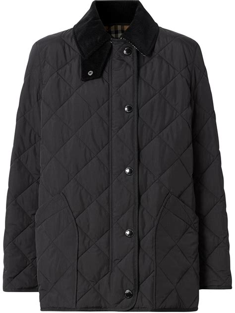 steppjacke burberry herren|Designer.